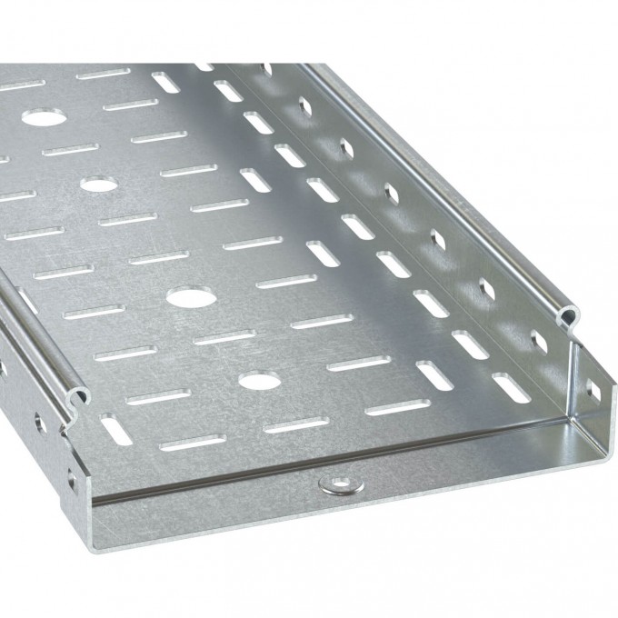 Лоток листовой перфорированный DKC 100х50 L3000 сталь 0.7мм 35262